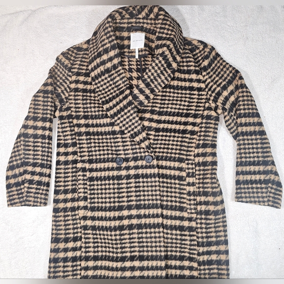 Avec Les Filles coat black and tan size L - Picture 3 of 10